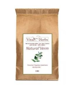 Natural'Verm - Granulés - Chevaux, 1 kg